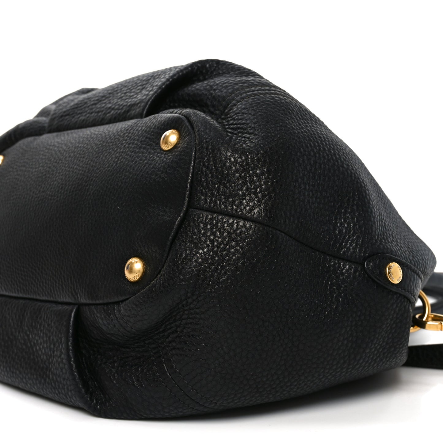 Vitello Daino Tote Black