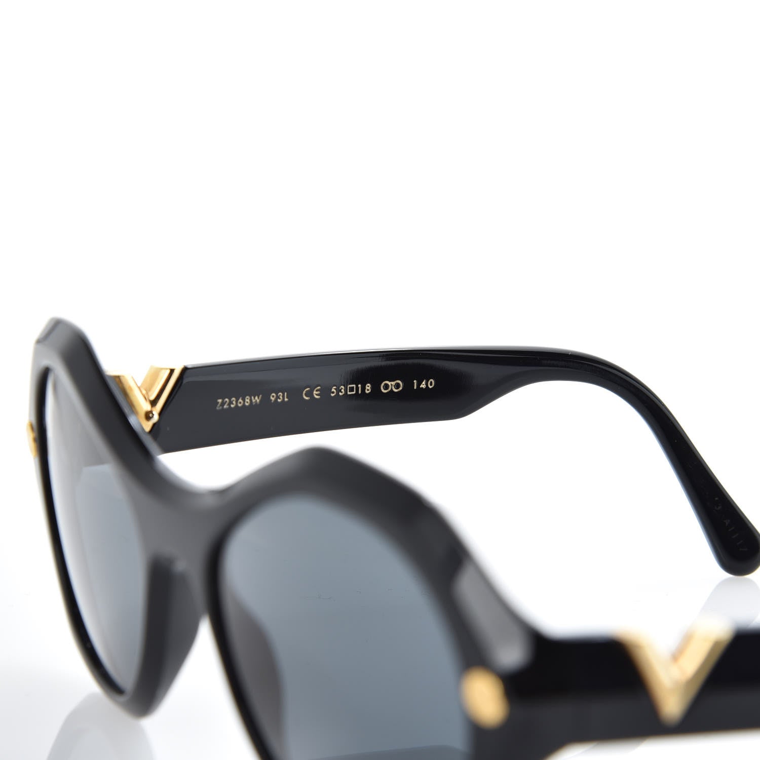 Louis Vuitton Acetate Chamade Lady Sunglasses Z2368W Black 5 of 8