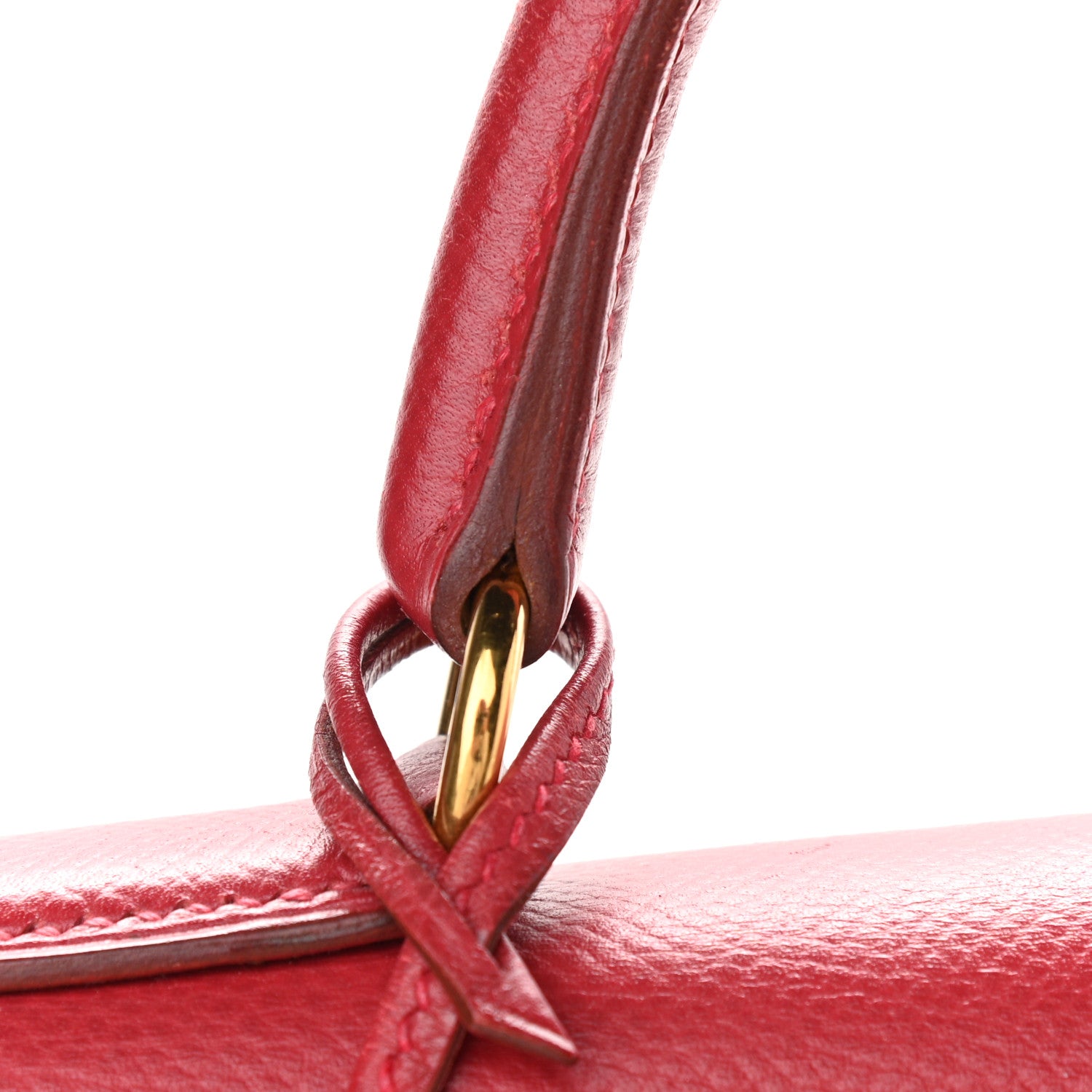 Hermes Epsom Kelly Sellier 32 Rouge Casaque 17 of 23