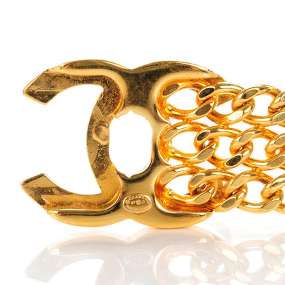 Chanel CC Turnlock Chain Bracelet Gold 4 of 5