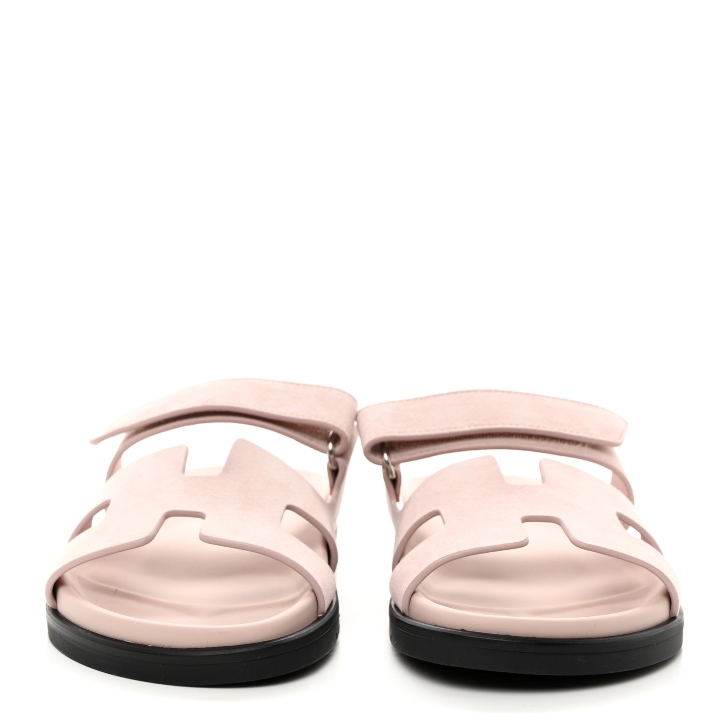 Suede Goatskin Womens Chypre Sandals 38 Rose Porcelaine
