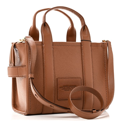 Marc Jacobs Grained Calfskin Small The Tote Bag Argan Oil 2 of 9