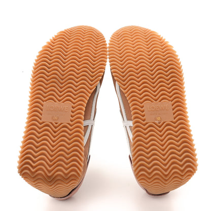 Loewe Nylon Suede Flow Runner Sneakers 38 Powder 6 of 9