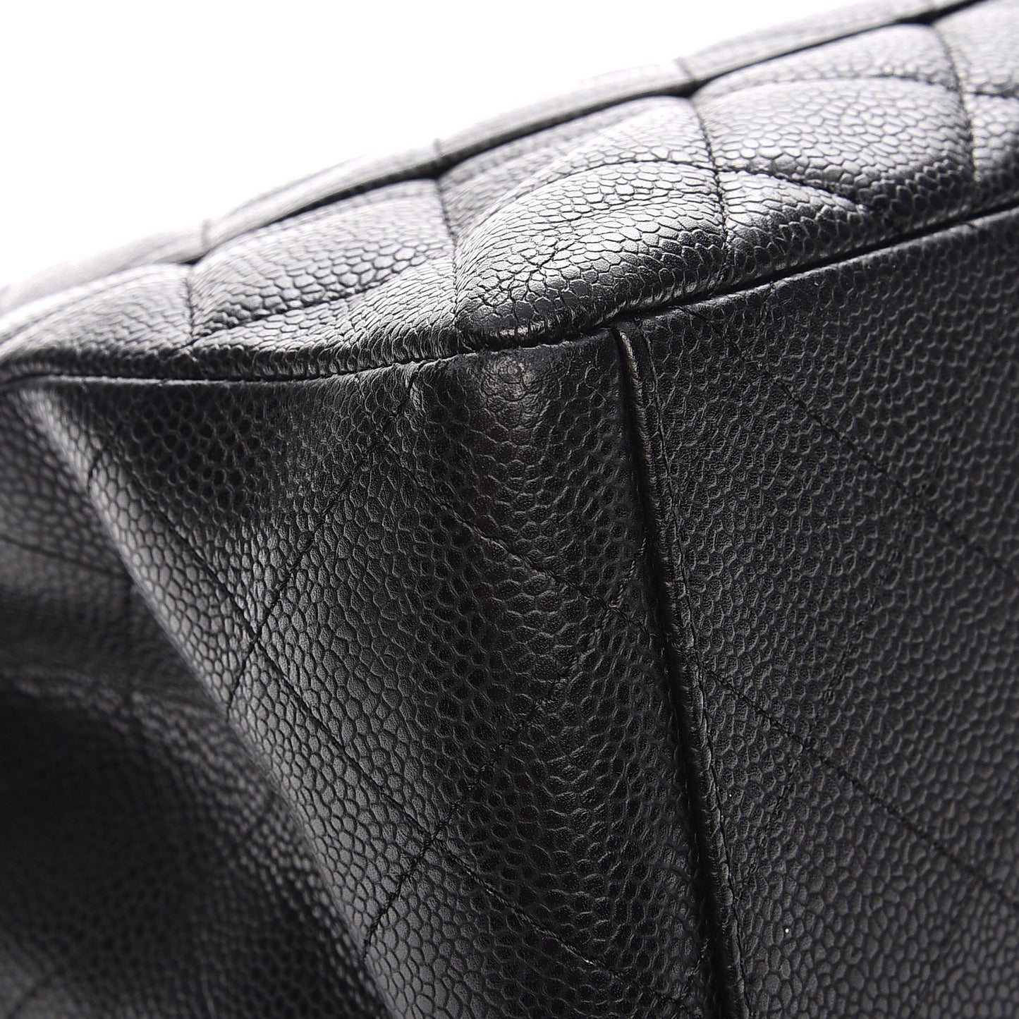 Caviar Quilted Maxi Single Flap Black