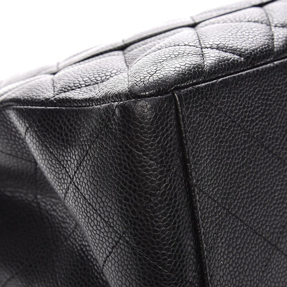 Chanel Caviar Quilted Maxi Single Flap Black 11 of 13