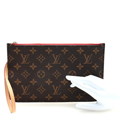 Louis Vuitton Monogram Neverfull MM GM Pochette Cherry 2 of 7