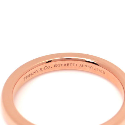 Tiffany 18K Rose Gold Elsa Peretti Stacking Band Ring 53 6.5 4 of 4
