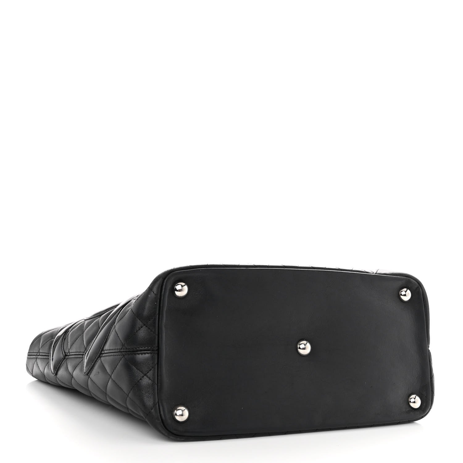 Chanel Calfskin Quilted Large Cambon Tote Black 4 of 9