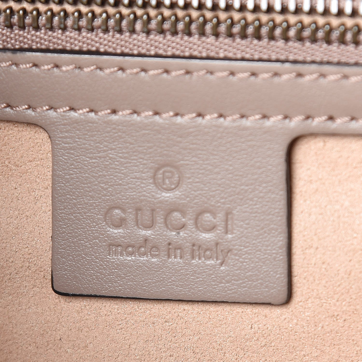 Gucci Calfskin Matelasse GG Marmont Clutch Porcelain Rose 8 of 9