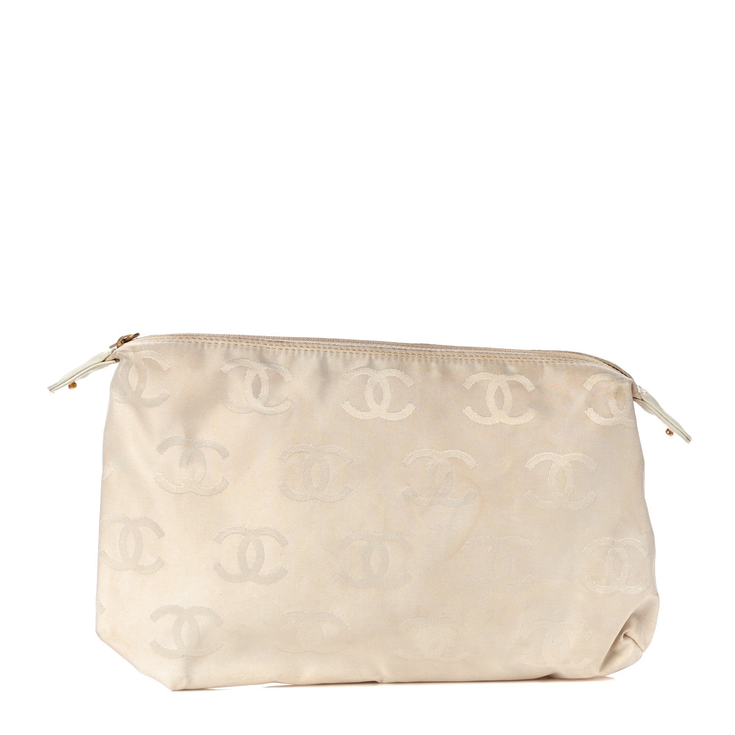 Chanel Calfskin Wild Stitch Top Handle Bag White 22 of 24