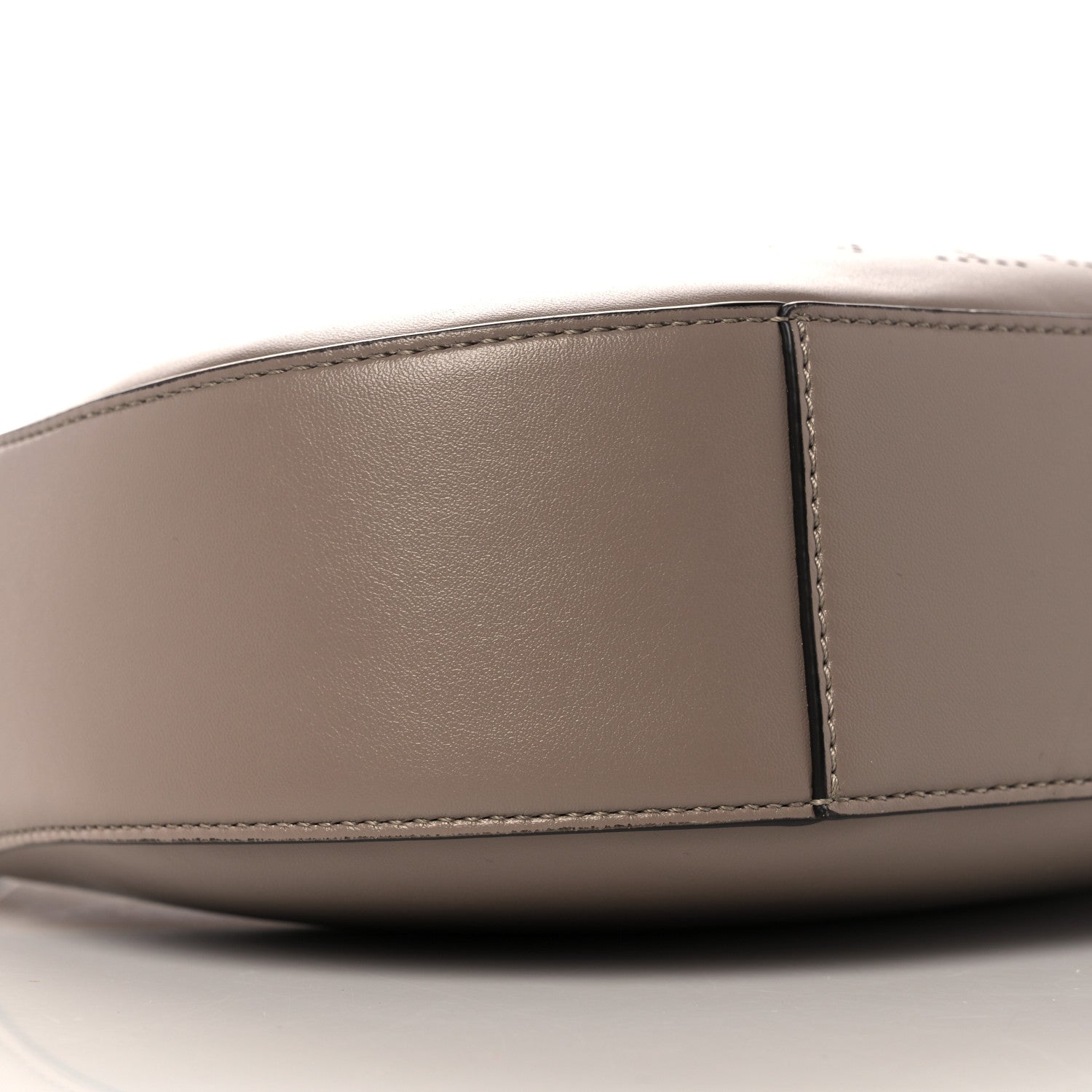 Stella McCartney Eco Alter Nappa Perforated Logo Small Hobo Moss 9 of 10