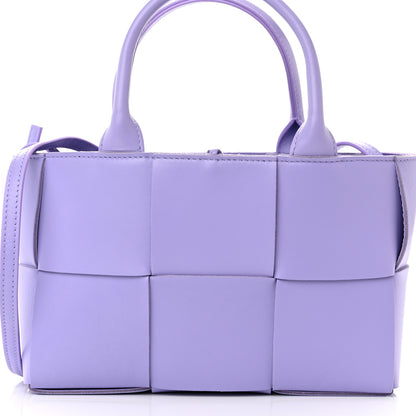 Bottega Veneta Nappa Maxi Intreccio Mini Arco Tote Wisteria 8 of 10