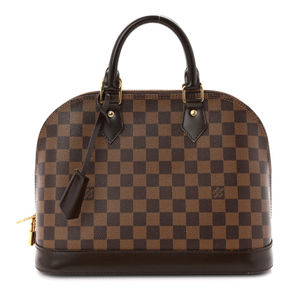 Louis Vuitton Damier Ebene Alma MM 1 of 13