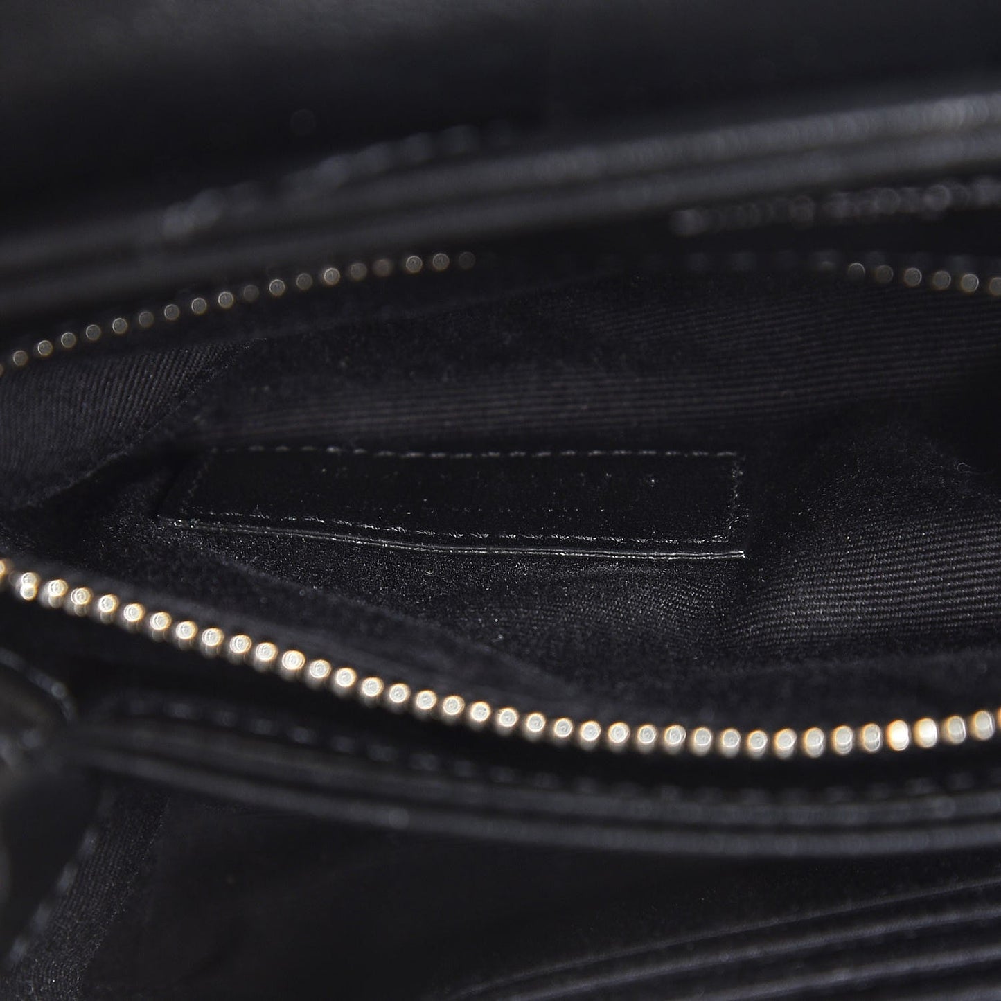 Calfskin Y Quilted Monogram Toy Loulou Crossbody Bag Black