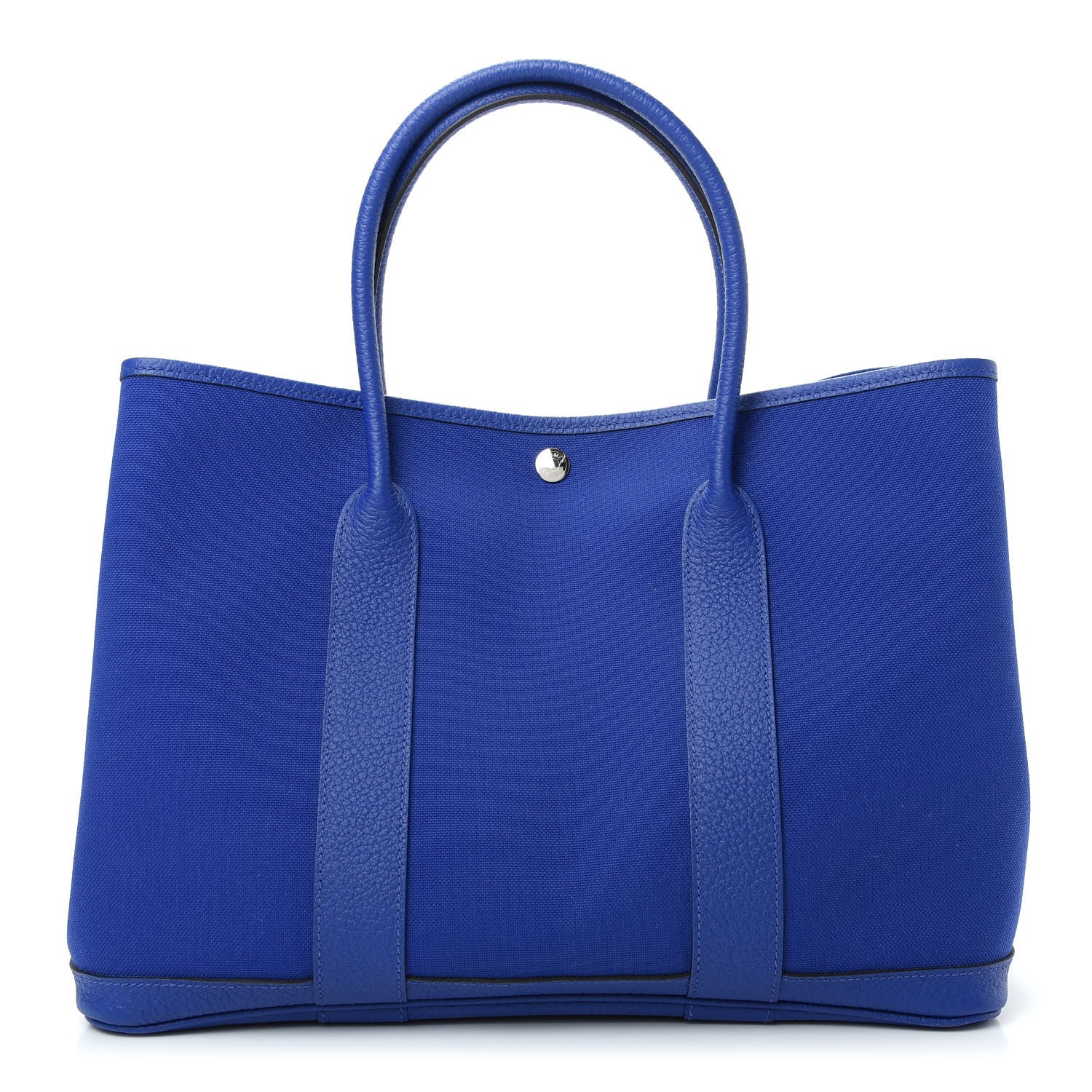 Hermes Toile Negonda Garden Party 36 MM Bleu Electrique 1 of 9