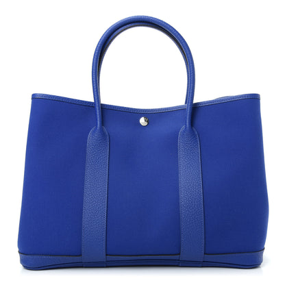 Hermes Toile Negonda Garden Party 36 MM Bleu Electrique 1 of 9