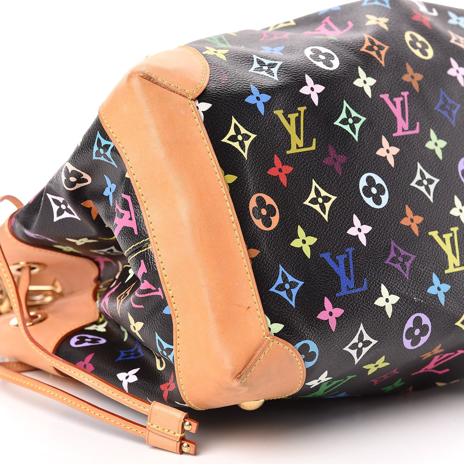 Louis Vuitton Monogram Multicolor Ursula Black 7 of 8