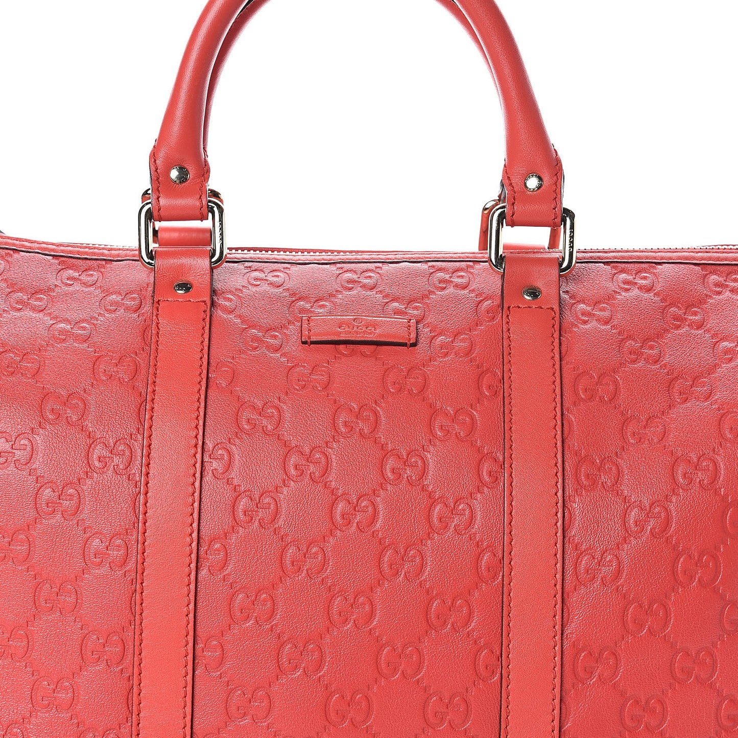 Guccissima Vitello Tender Medium Joy Boston Sporting Red