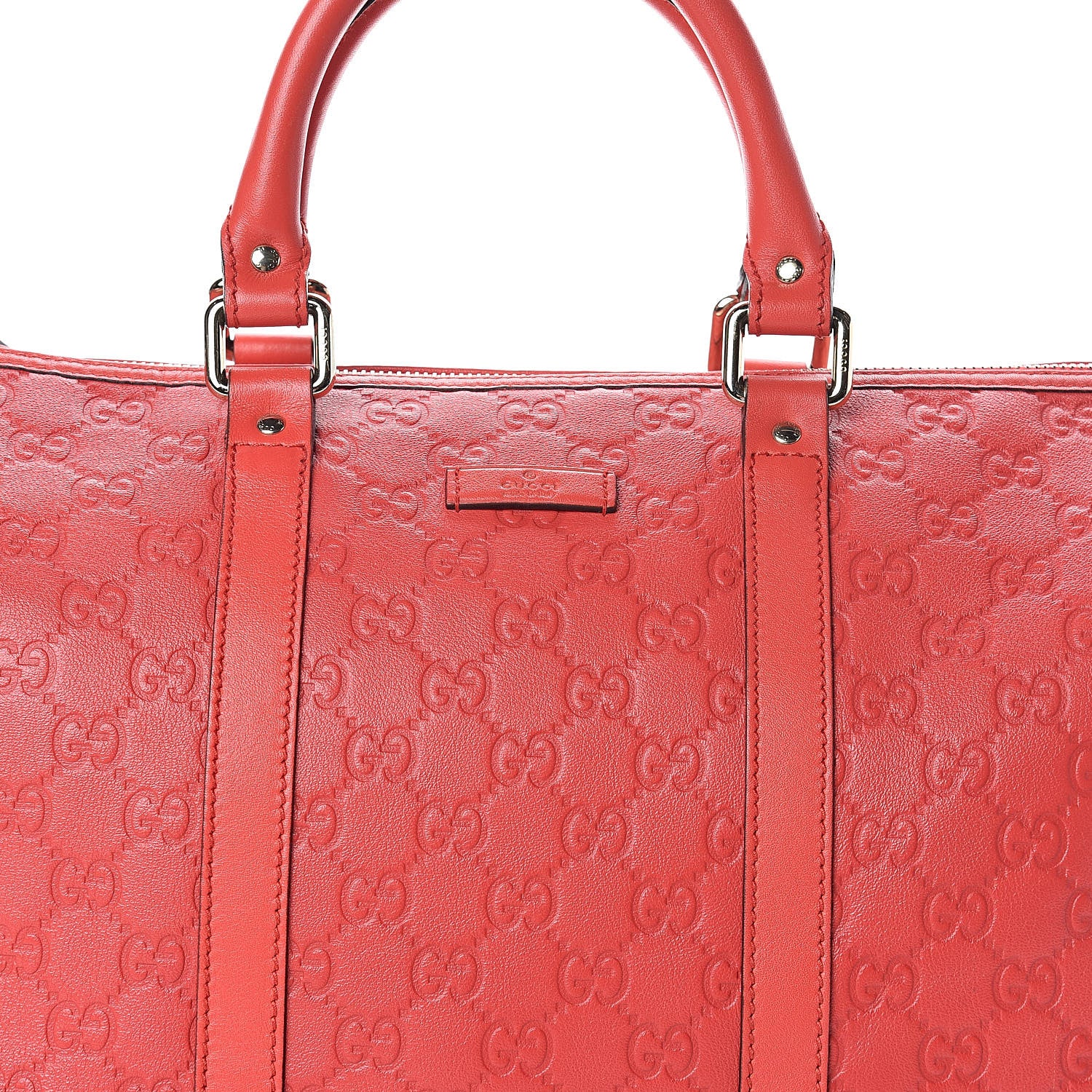 Gucci Guccissima Vitello Tender Medium Joy Boston Sporting Red 7 of 9
