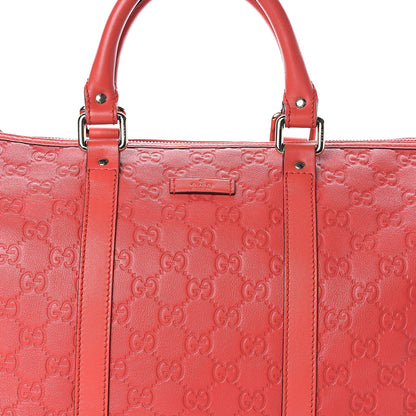 Gucci Guccissima Vitello Tender Medium Joy Boston Sporting Red 7 of 9