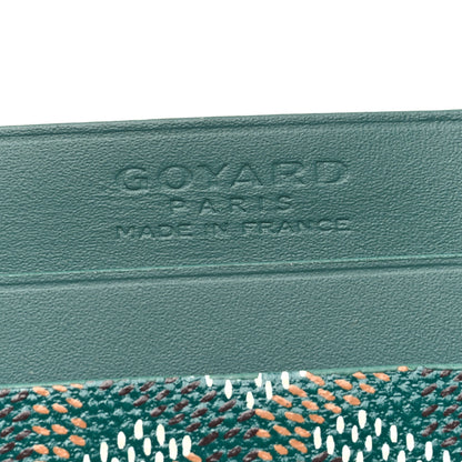 Goyard Goyardine Saint Sulpice Card Holder Green 6 of 7