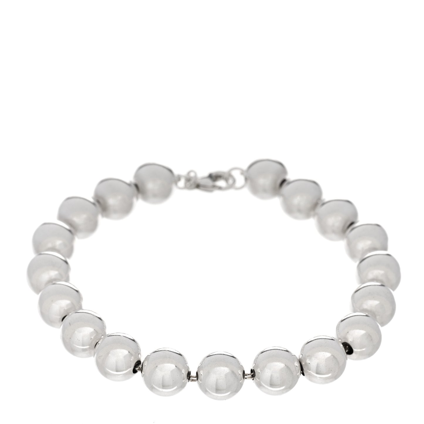 Sterling Silver 10mm Hardwear Ball Bracelet