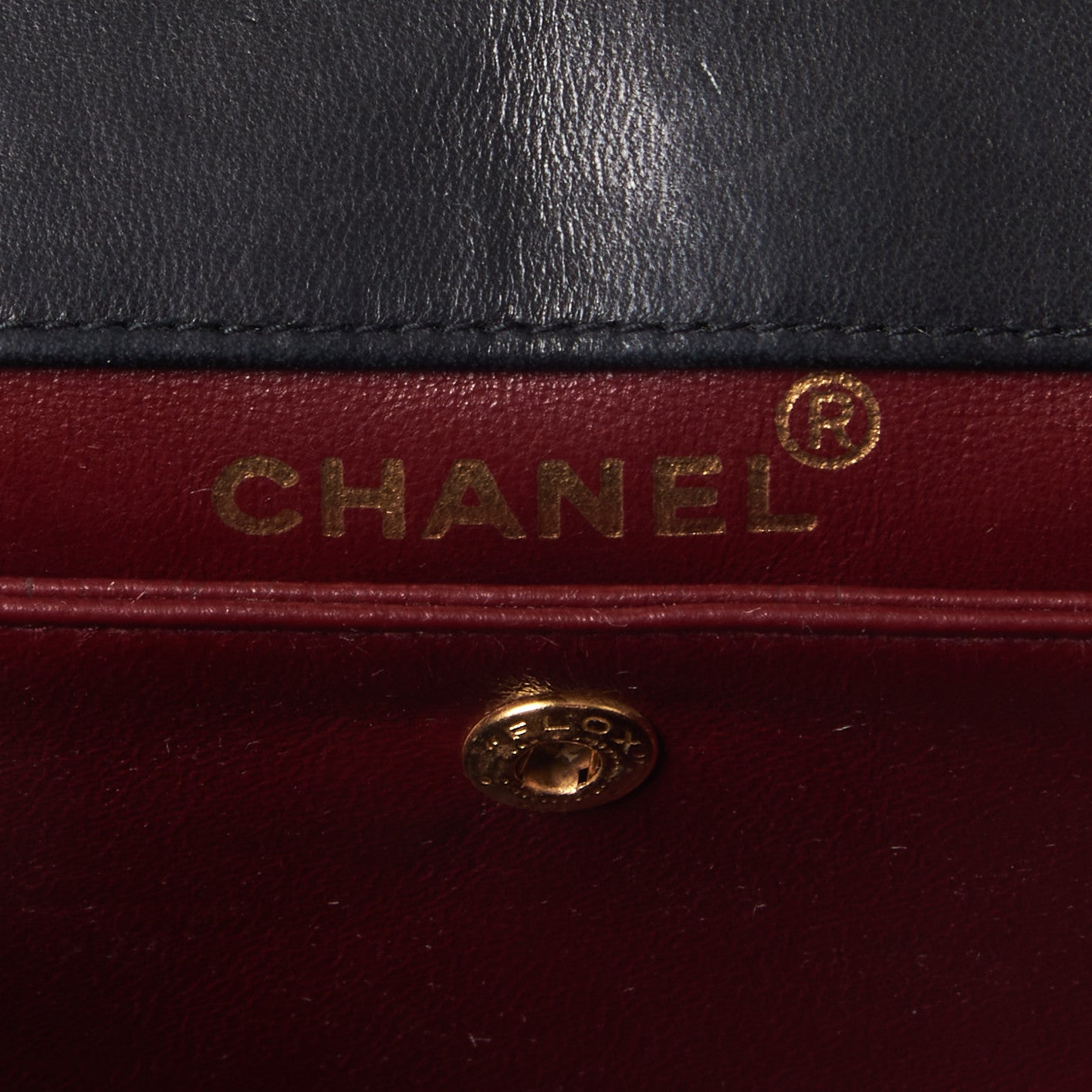 Lambskin Quilted Medium Single Flap Black