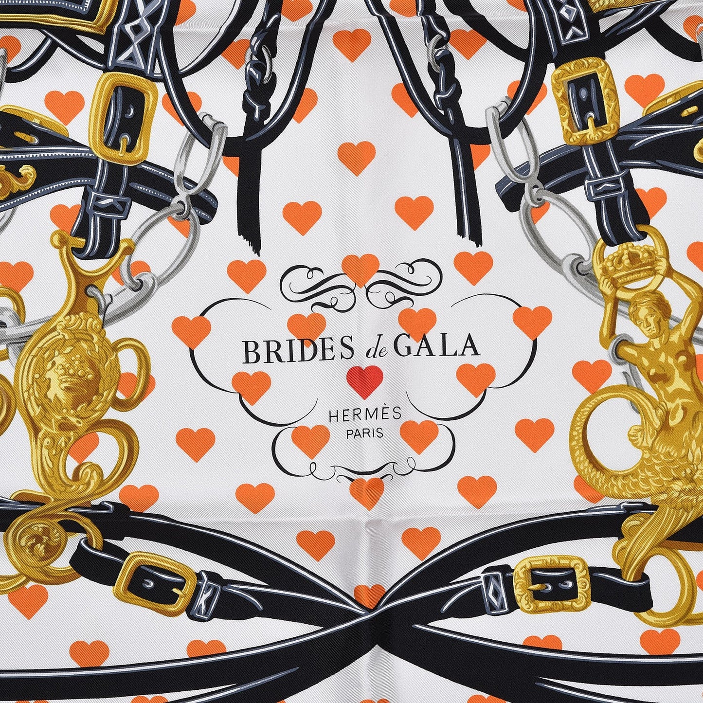 Silk Brides De Gala Love Scarf 90
