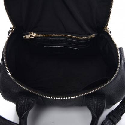 Alexander Wang Pebbled Lambskin Rockie Black Pale Gold Hardware 5 of 9