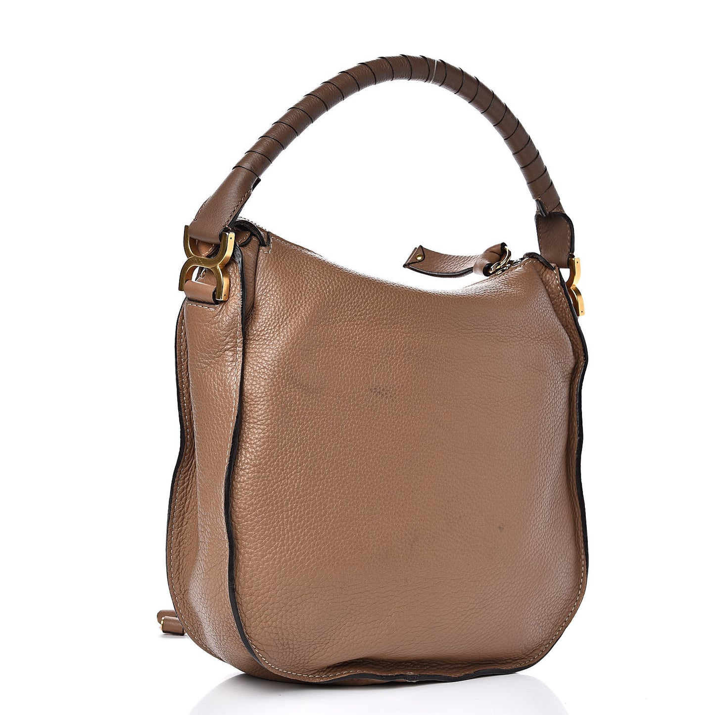 Calfskin Medium Marcie Hobo Nut