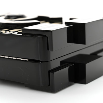 Chanel Plexiglass Barcode Boy Brick Lego Clutch Black 9 of 12
