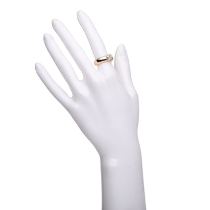 Tiffany 18K Rose Gold Diamond Heart Ring 50 5.25 2 of 5