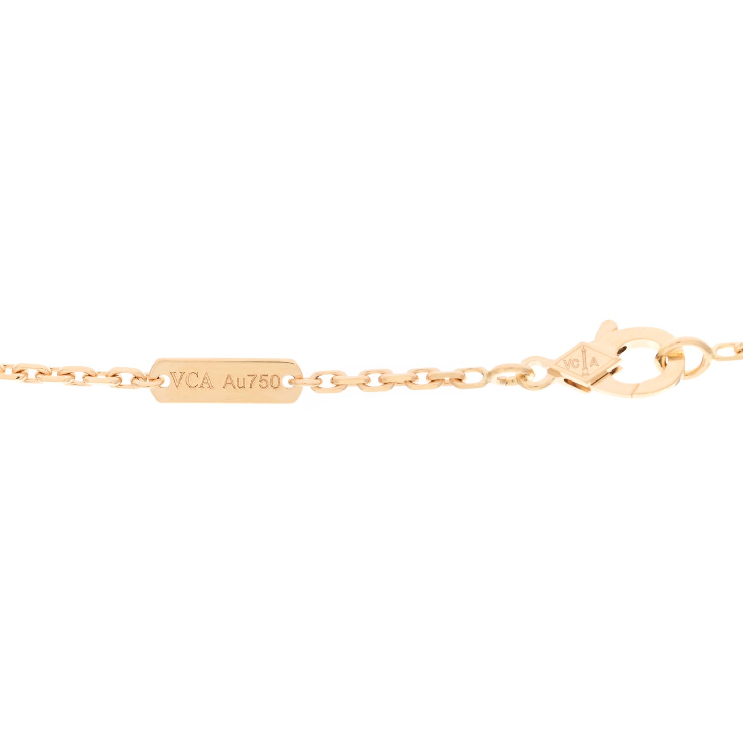 18K Yellow Gold Trace Chain Necklace