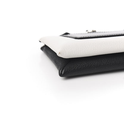 Givenchy Calfskin Duetto Pouch Black White 7 of 9