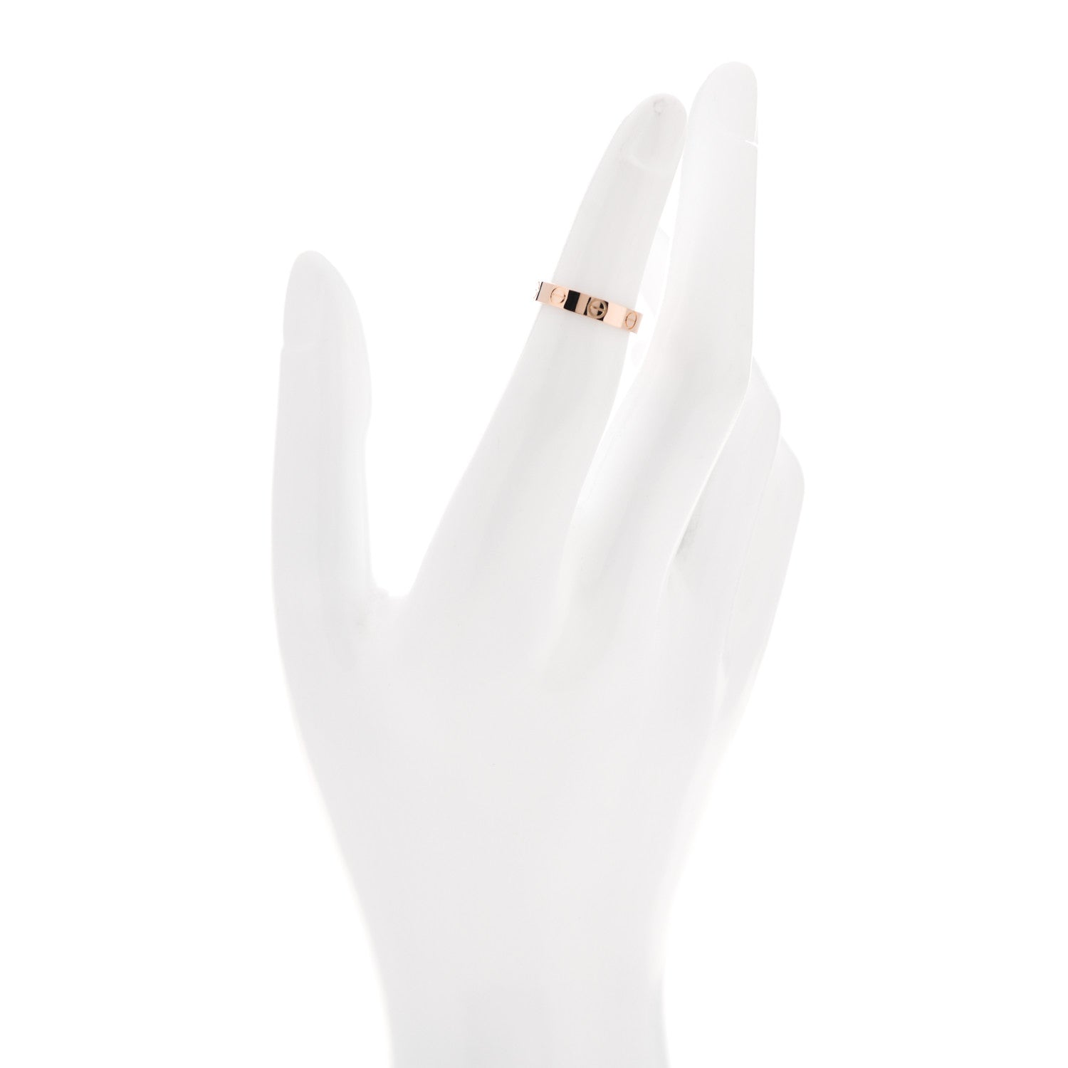 Cartier 18K Pink Gold 3.5mm LOVE Wedding Band Ring 47 4 2 of 4