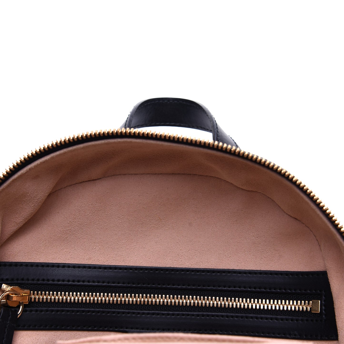GG Supreme Monogram Bees Print Small Day Backpack Beige Oro Black