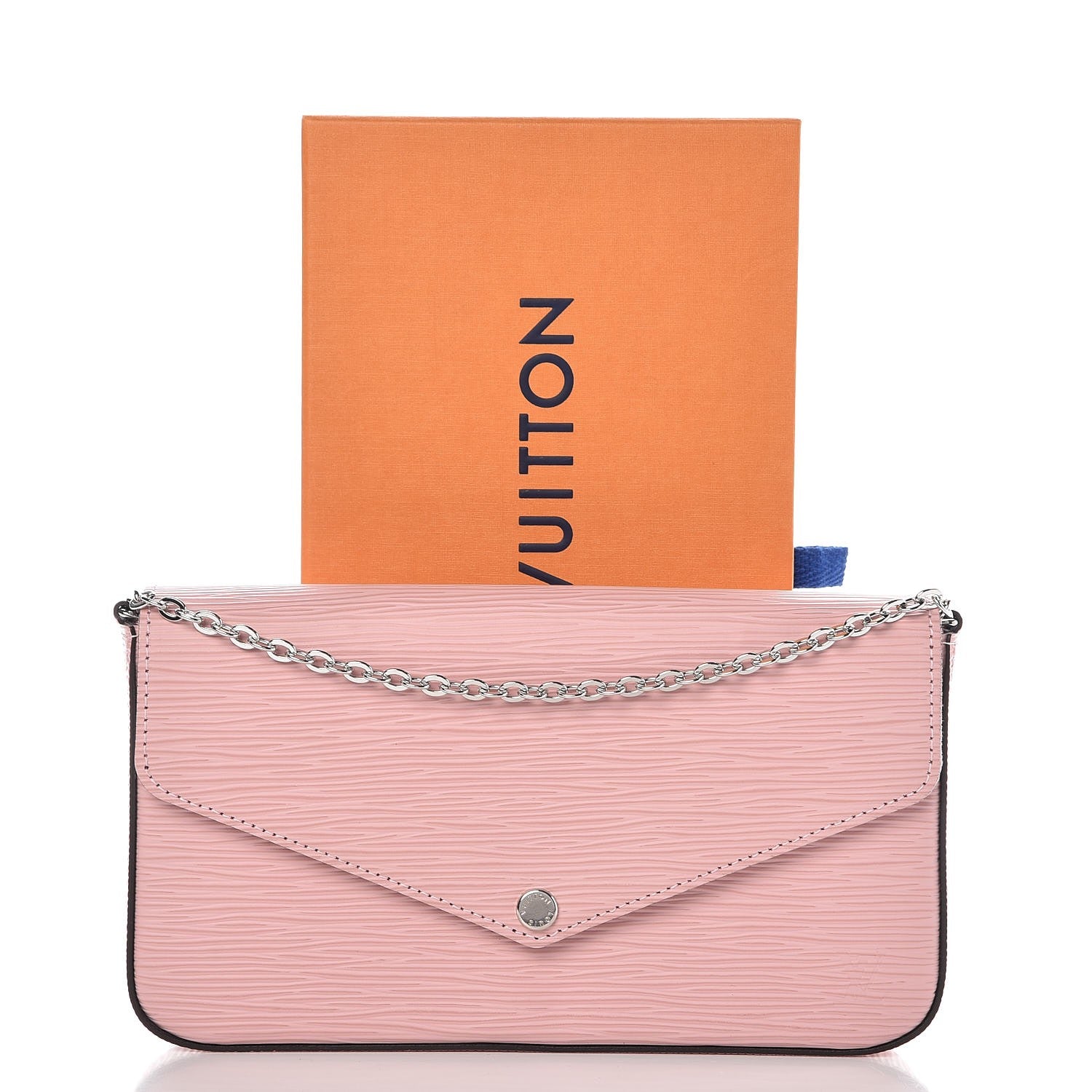 Louis Vuitton Epi Pochette Felicie Rose Ballerine 8 of 8