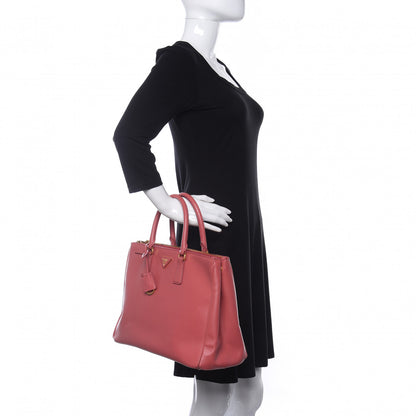 Prada Saffiano Medium Galleria Double Zip Tote Tamaris 2 of 11
