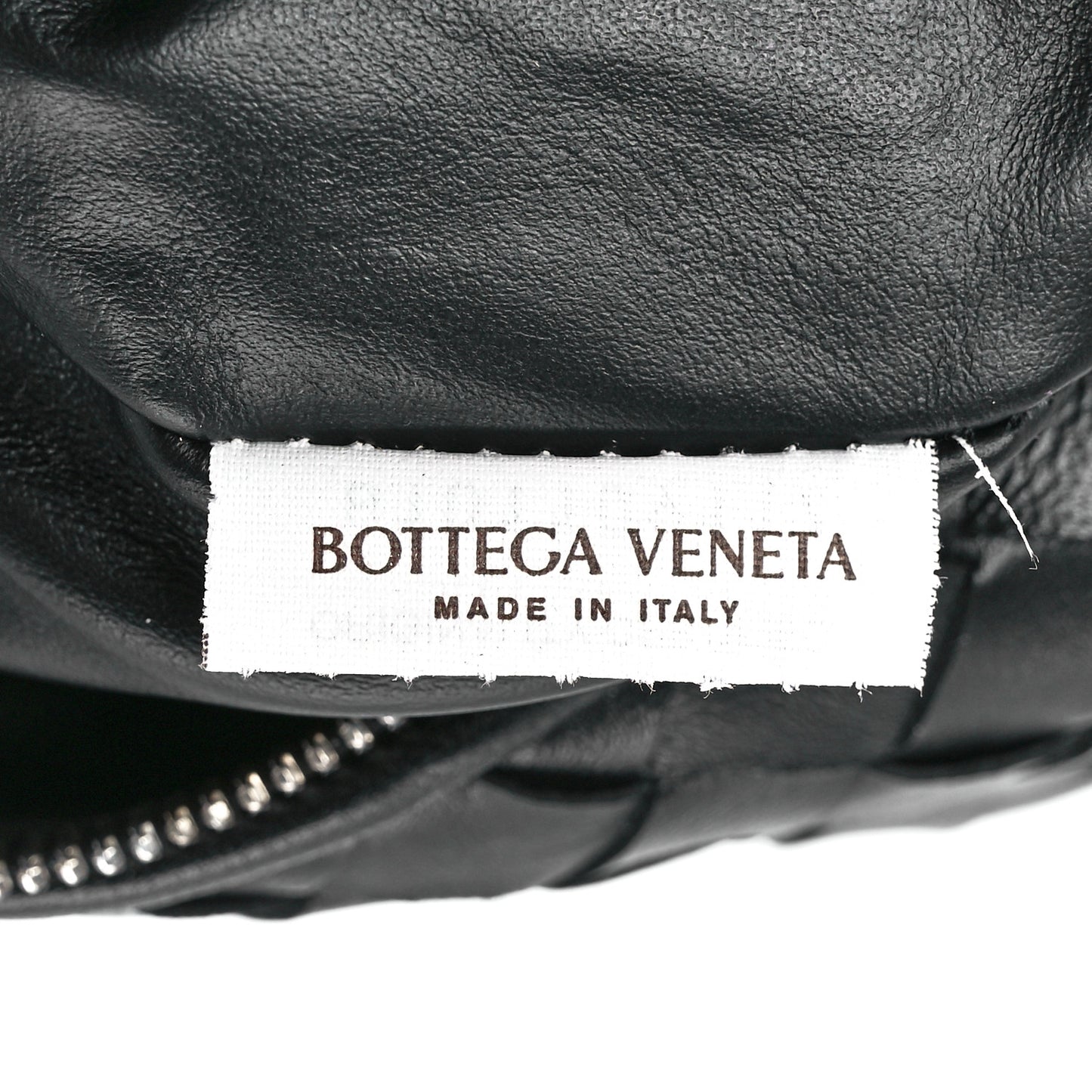 Nappa Intrecciato Teen Jodie Hobo Black