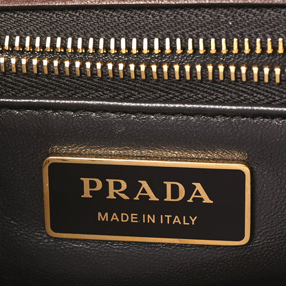 Prada Camoscio Medium Soft Sound Shoulder Bag Cacao 6 of 9