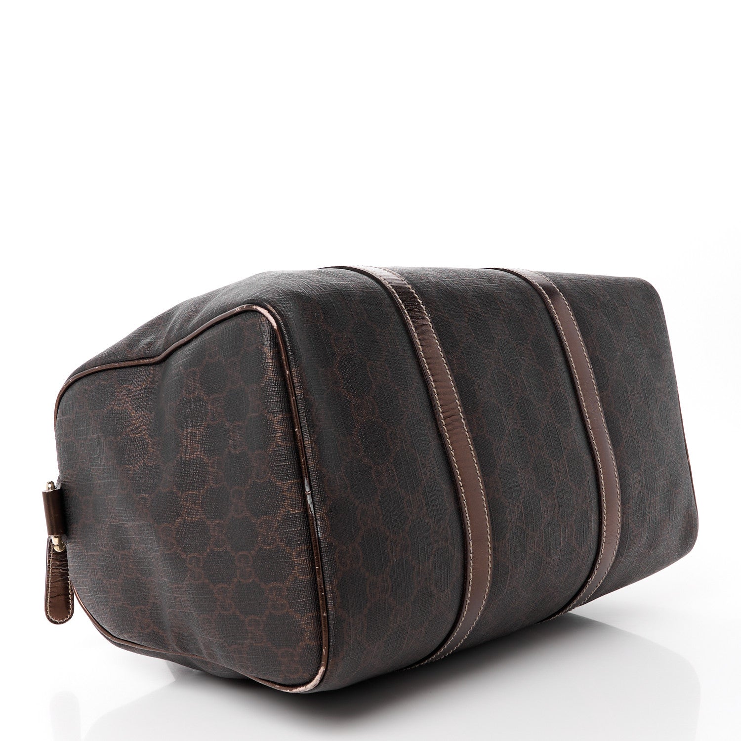 Gucci GG Supreme Monogram Medium Joy Boston Dark Brown Bronze 4 of 16
