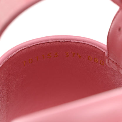 Gucci GG Supreme Monogram Granada Kid Angelina Platform 35mm Slingback Sandals 37.5 Cotton Candy Dark Cotton Candy Wild Rose 7 of 9