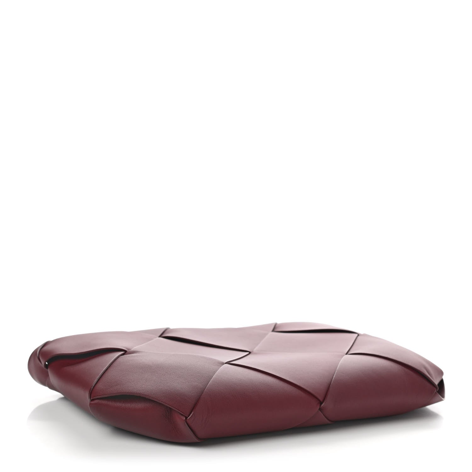 Bottega Veneta Woven Nappa Clutch Red 4 of 7