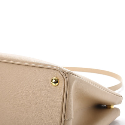 Prada Saffiano Medium Galleria Double Zip Tote Sabbia 11 of 15