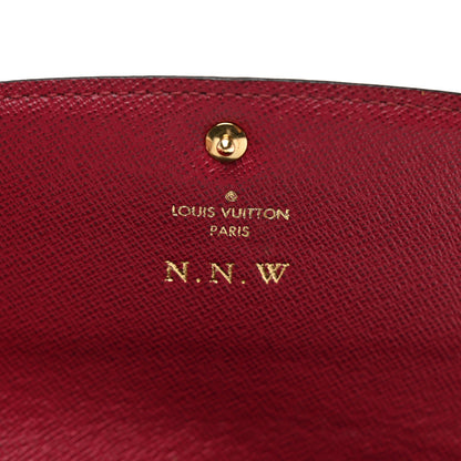 Louis Vuitton Monogram Emilie Wallet Fuchsia 6 of 8