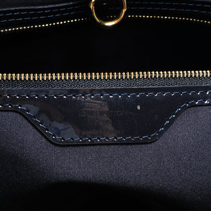 Louis Vuitton Vernis Wilshire GM Blue Infini 6 of 7