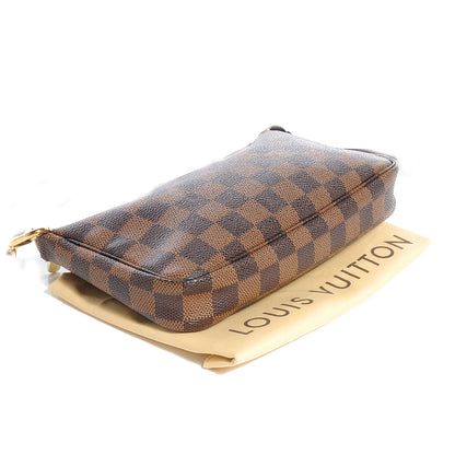 Louis Vuitton Damier Ebene Pochette Accessories W Adjustable Strap 4 of 8