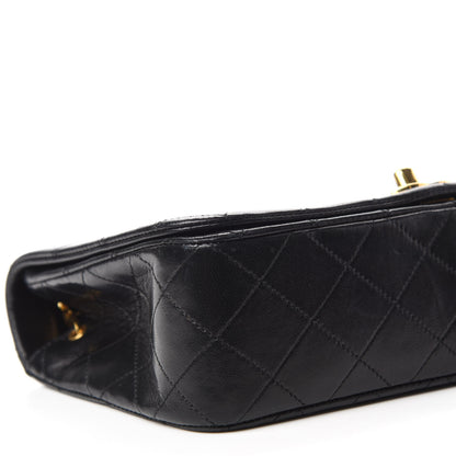 Chanel Lambskin Quilted Small Single Flap Bag Black 6 of 12