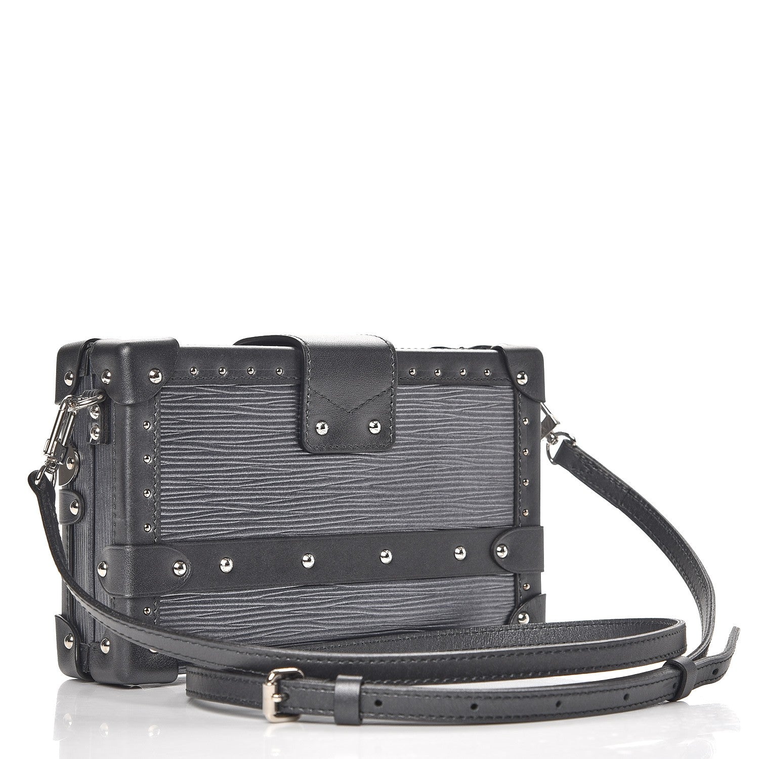 Louis Vuitton Epi Petite Malle Anthracite Nacre 3 of 8