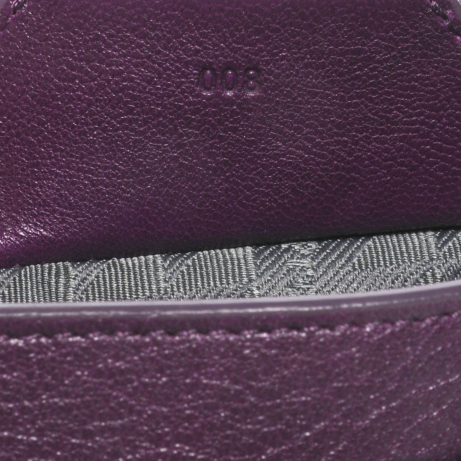 Proenza Schouler Lambskin PS1 Mini Pouch Messenger Bag Grape Jam 9 of 11
